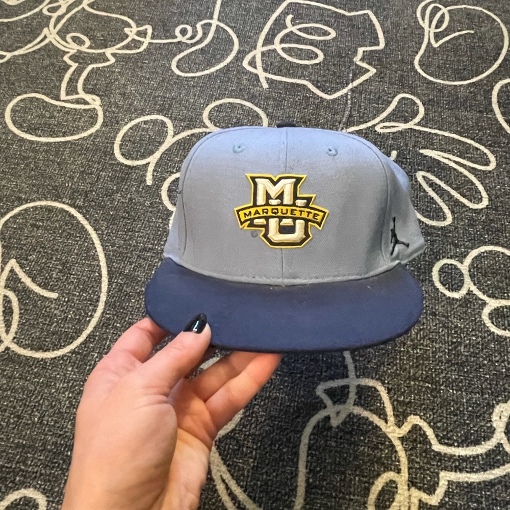 Marquette fitted Jordan hat